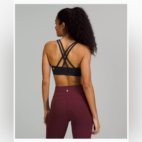 lululemon Energy Bra, black, size 6
Medium Support - Picture 3 of 8